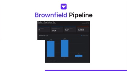 Brownfield pipeline chart