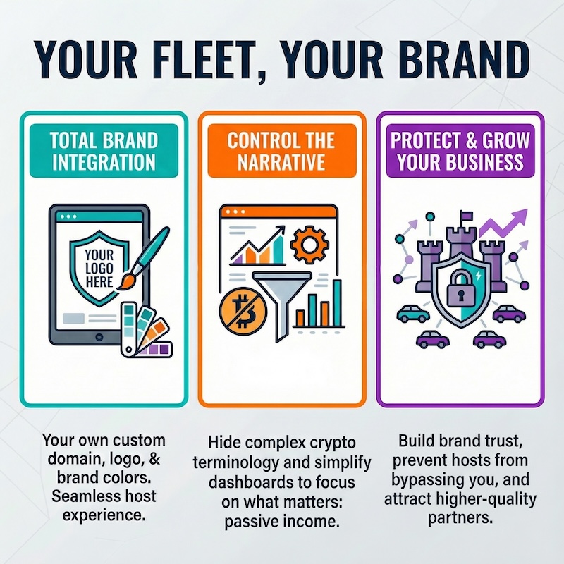 Fleet platform branded with your identity
